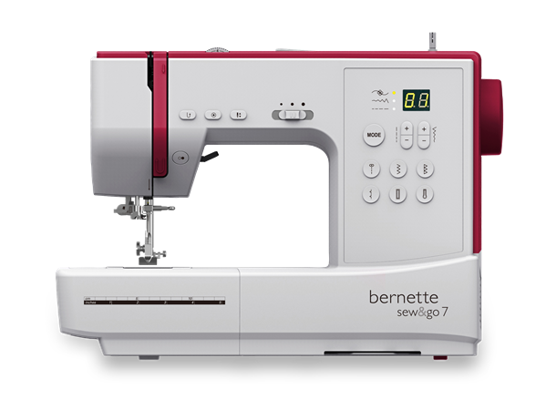 DEMO: Bernina Bernette Sew&Go 7 Symaskin SOM NY, FULL GARANTI. 