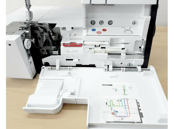 KUPP! Bernina Bernette B64 Airthread Overlock maskin med lufttreding 