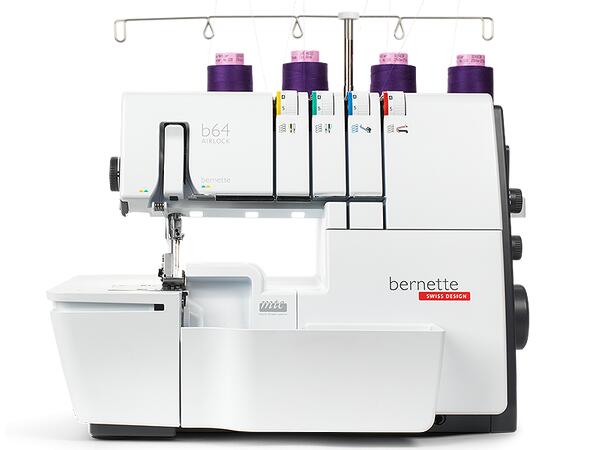 KUPP! Bernina Bernette B64 Airthread Overlock maskin med lufttreding 