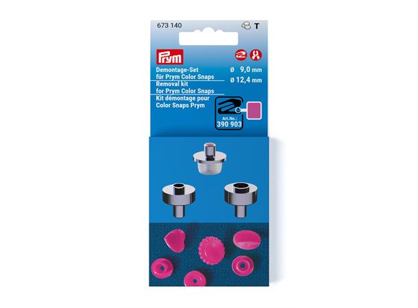 Verktøysett Prym - Vario Creative Tool For fjerning av Color Snapps 9mm, 12,4mm 