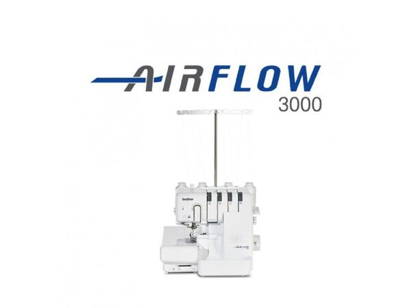 Brother Overlock Airflow 3000 Gratis med: Forlengerbord + Bag 